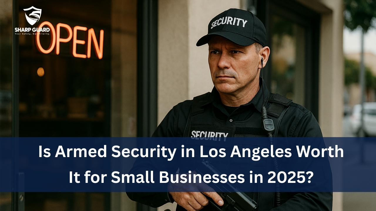 Read more about the article Is Armed Security in Los Angeles Worth It for Small Businesses in 2025?