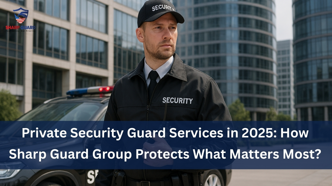 Private Security Guard Services in 2025: How Sharp Guard Group Protects What Matters Most