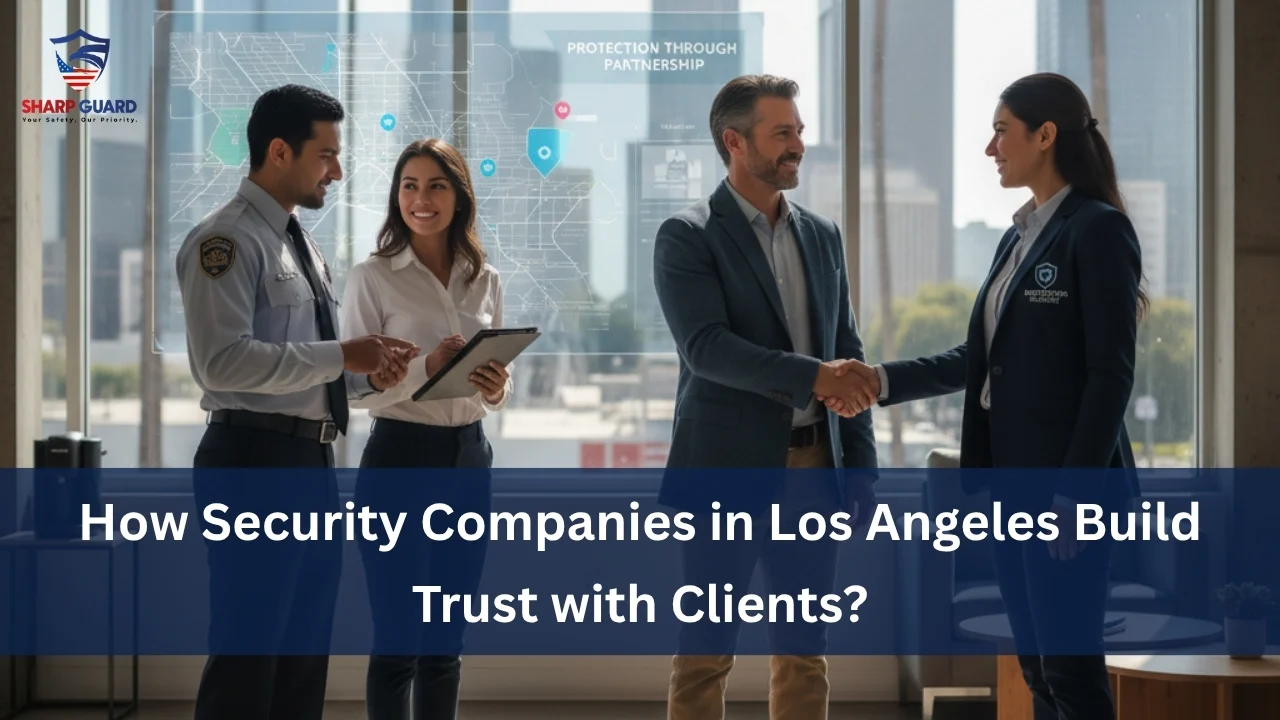 How Security Companies in Los Angeles Build Trust with Clients