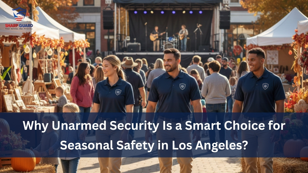 Why Unarmed Security Is a Smart Choice for Seasonal Safety