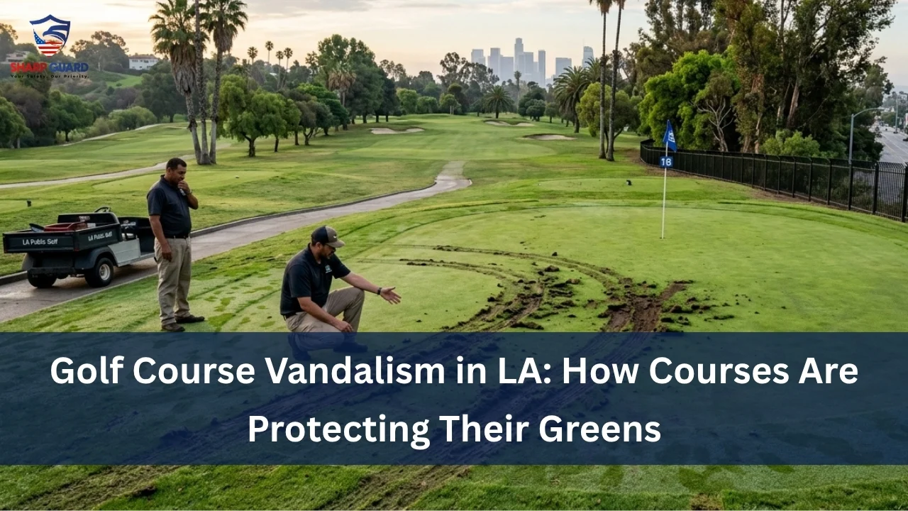 Golf Course Vandalism