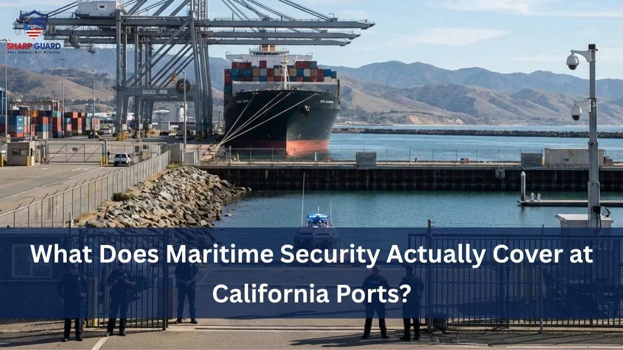 What Does Maritime Security Actually Cover at California Ports?