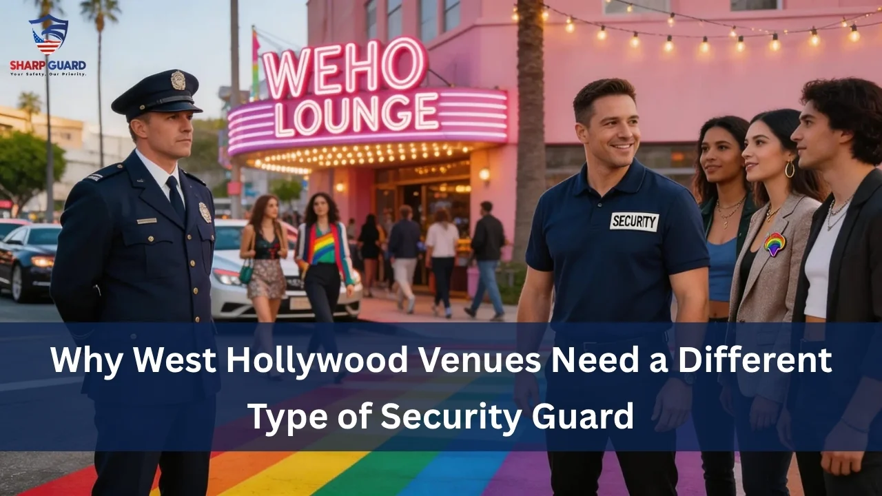 Why West Hollywood Venues Need a Different Type of Security Guard