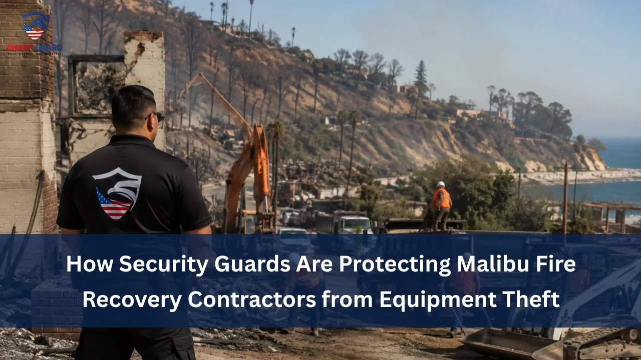 How Security Guards Are Protecting Malibu Fire Recovery Contractors from Equipment Theft