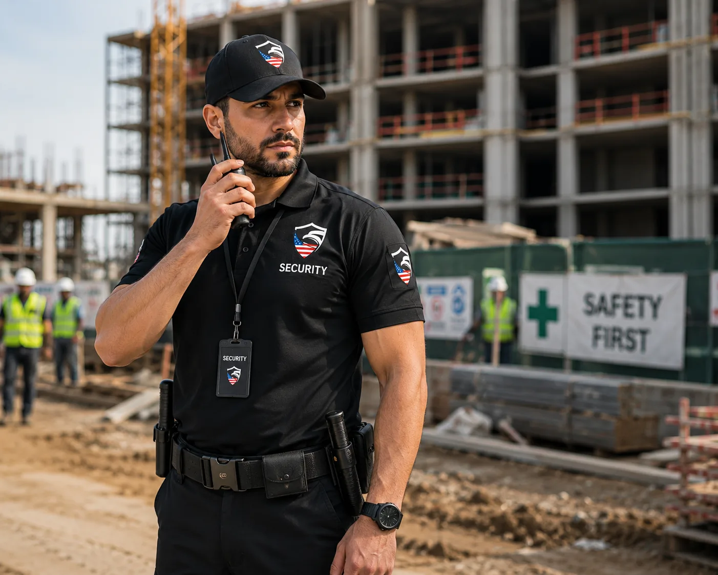 Sharp Guard Group commercial security guard in Los Angeles