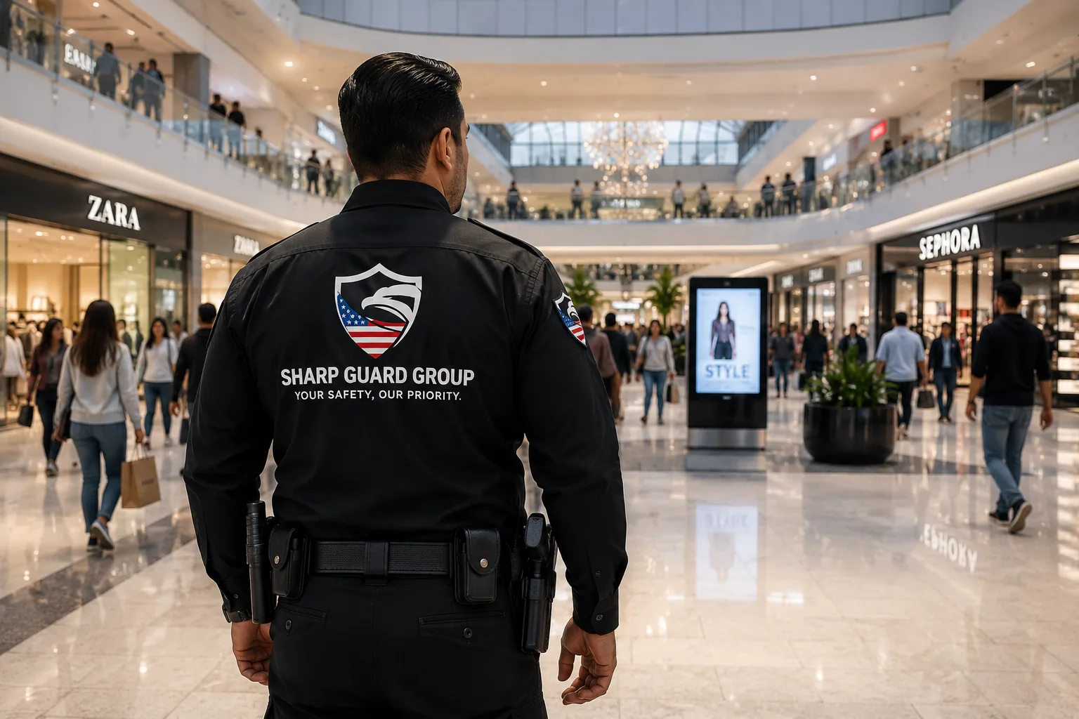 mall security guard los angeles