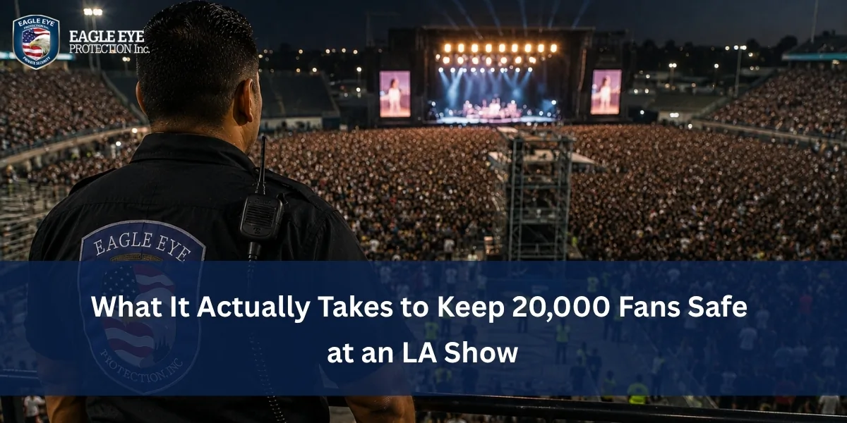 What It Actually Takes to Keep 20,000 Fans Safe at an LA Show